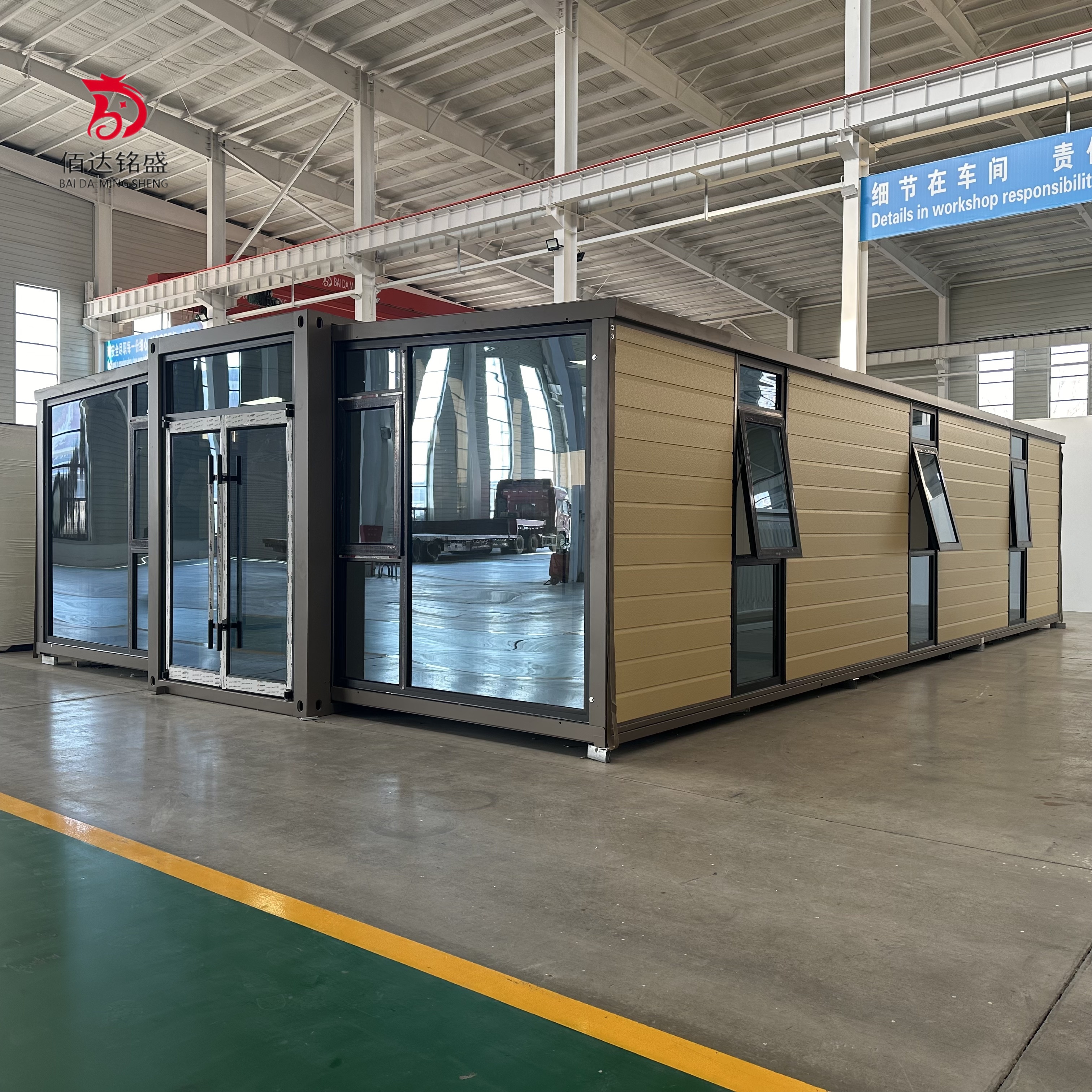 Interior Design Kitchen - Customized 40ft Prefab Houses For Office