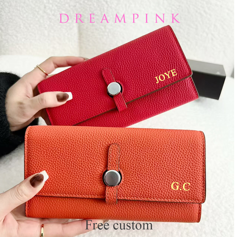 Genuine Leather Long Women Car - Interior Design Name Card บทวิจารณ์และราคา