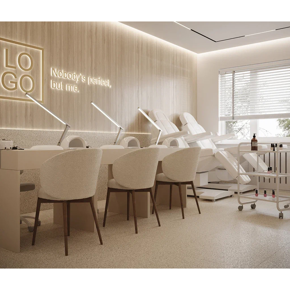 Beauty Salon Store Furniture N - Interior Design Nail Salon บทวิจารณ์และราคา