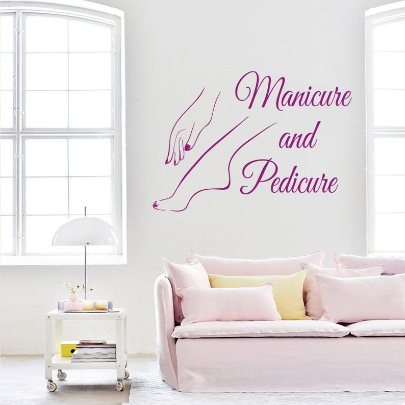 Beauty Salon Manicure Pedicure - Interior Design Nail Salon บทวิจารณ์และราคา
