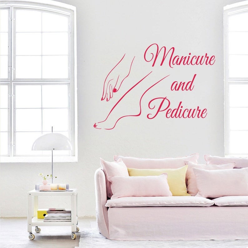 Beauty Salon Manicure Pedicure - Interior Design Nail Salon บทวิจารณ์และราคา
