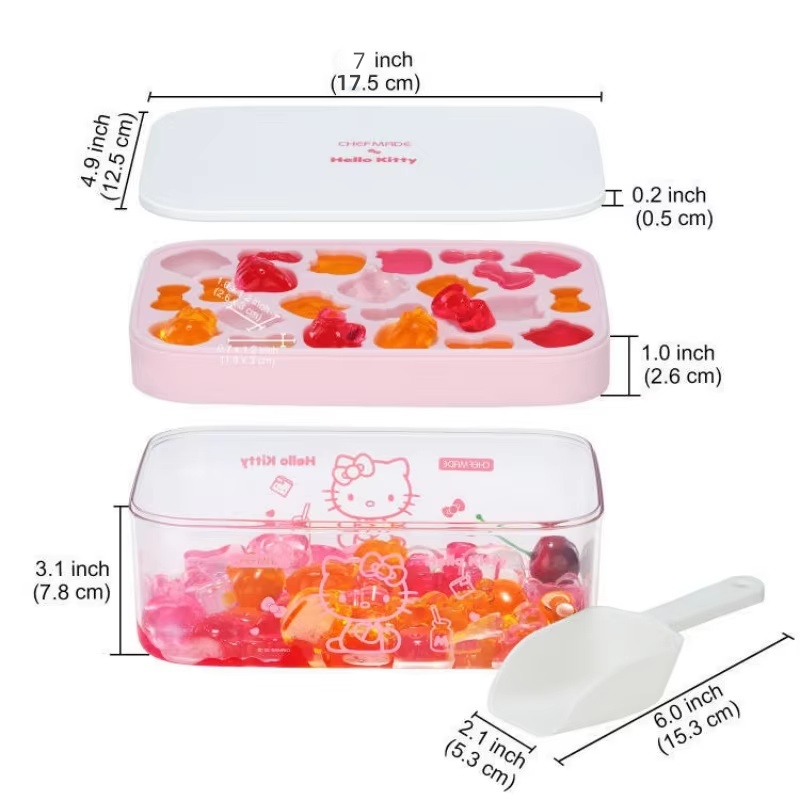 7 Inch Hello Kitty Silicone Ic - Interior Design Kitchen บทวิจารณ์และราคา