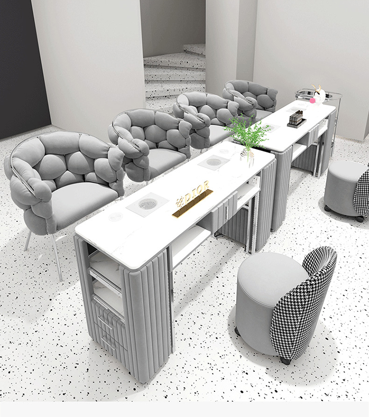 Interior Design Manicure Table - Interior Design Nail Salon บทวิจารณ์และราคา