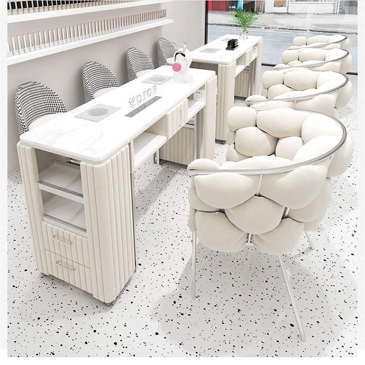 Interior Design Manicure Table - Interior Design Nail Salon บทวิจารณ์และราคา