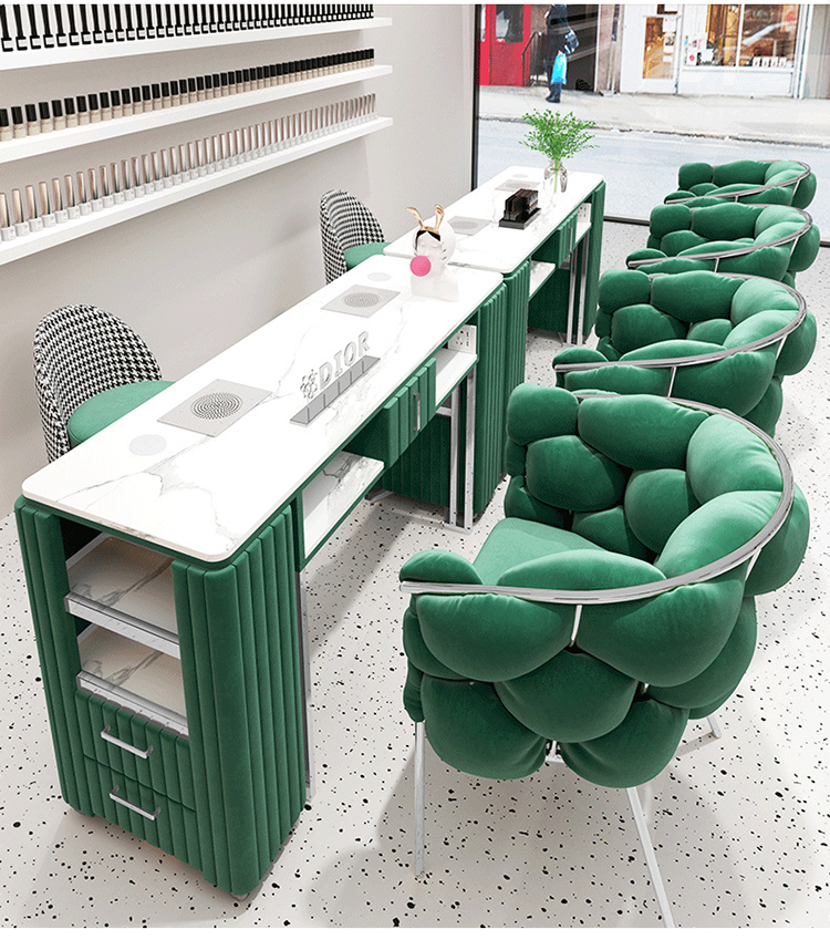 Interior Design Manicure Table - Interior Design Nail Salon บทวิจารณ์และราคา
