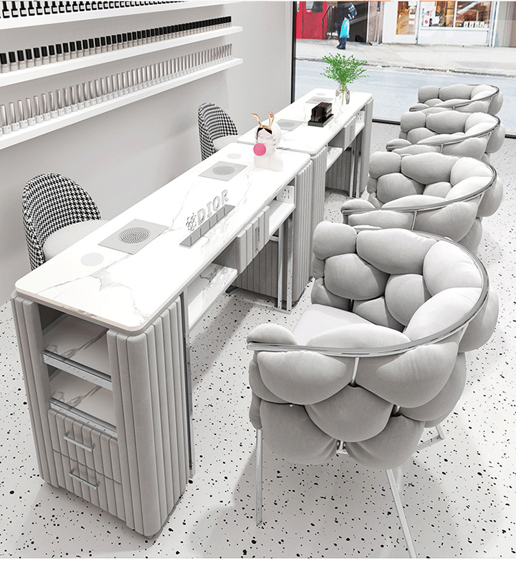 Interior Design Manicure Table - Interior Design Nail Salon บทวิจารณ์และราคา
