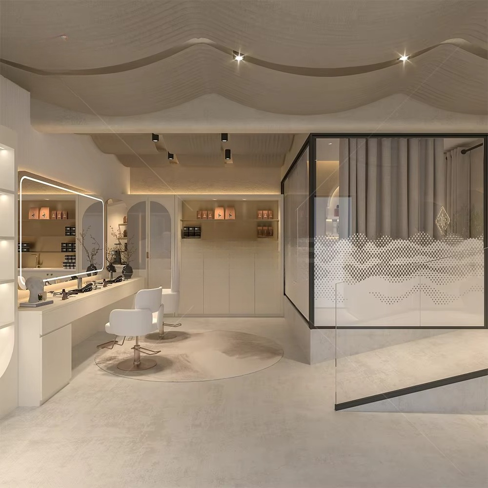 Luxury beauty salon decoration - Interior Design Nail Salon บทวิจารณ์และราคา