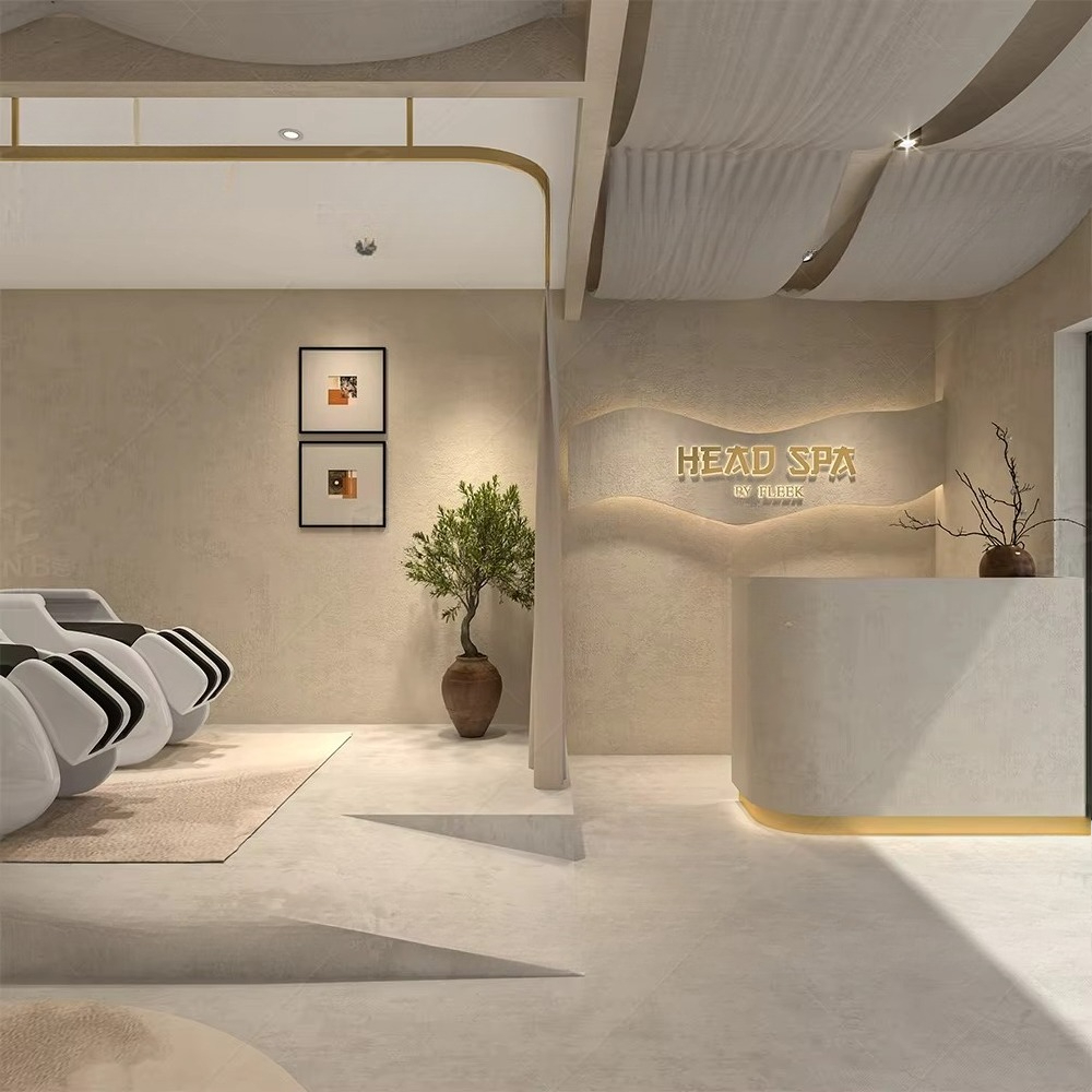 Luxury beauty salon decoration - Interior Design Nail Salon บทวิจารณ์และราคา