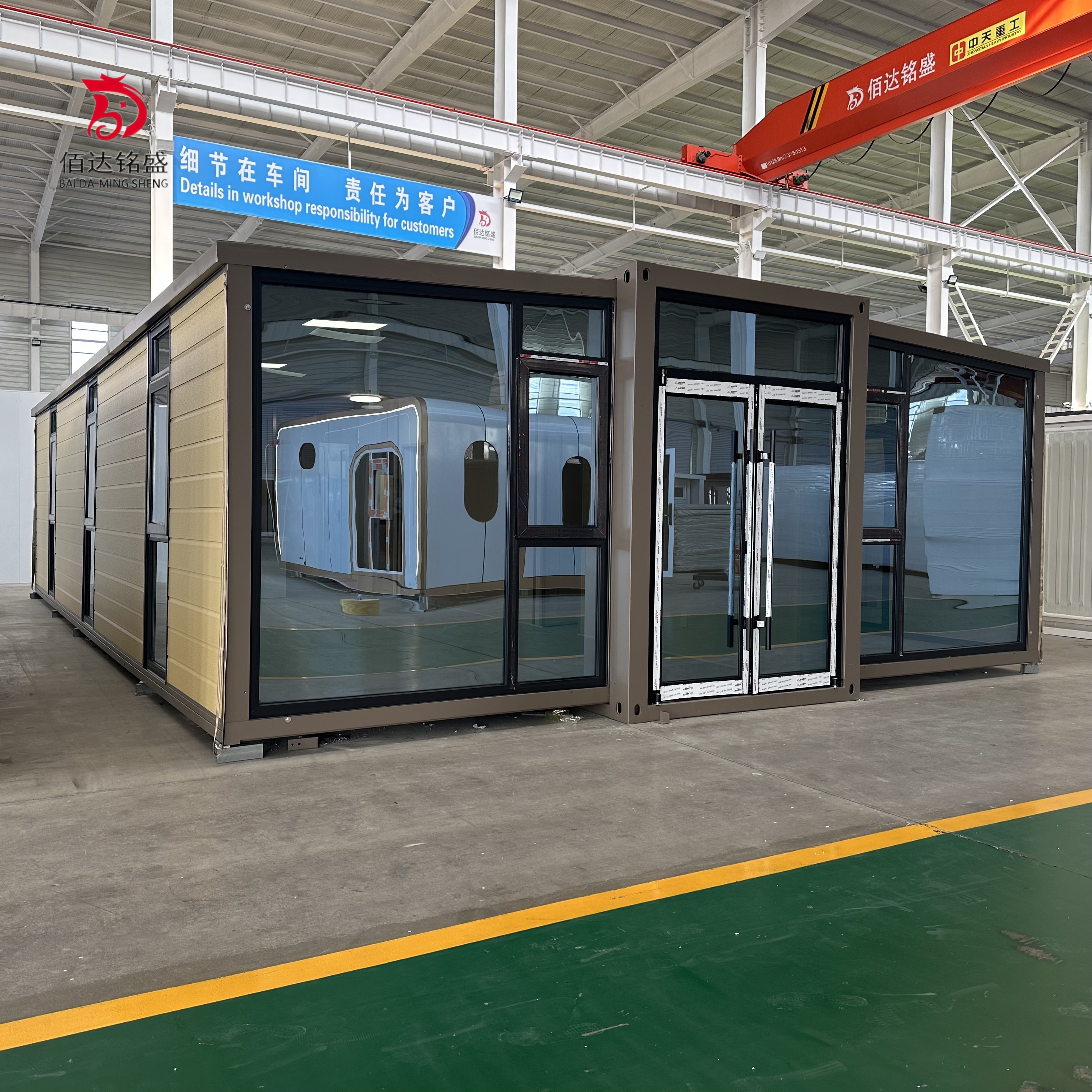 Customized 40ft Prefab Houses  - Interior Design Kitchen บทวิจารณ์และราคา