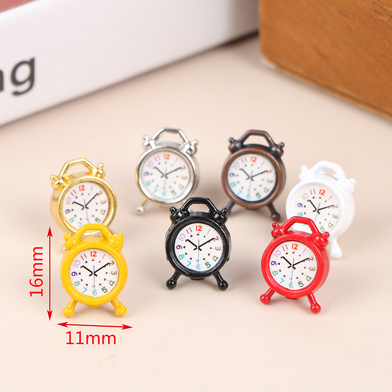 1PC 1:12 Scale Alarm Clock Dol - Interior Design Kitchen บทวิจารณ์และราคา