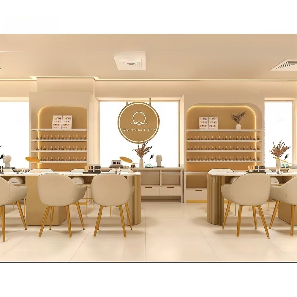 One-Stop Nail Art Spa Salon De - Interior Design Nail Salon บทวิจารณ์และราคา