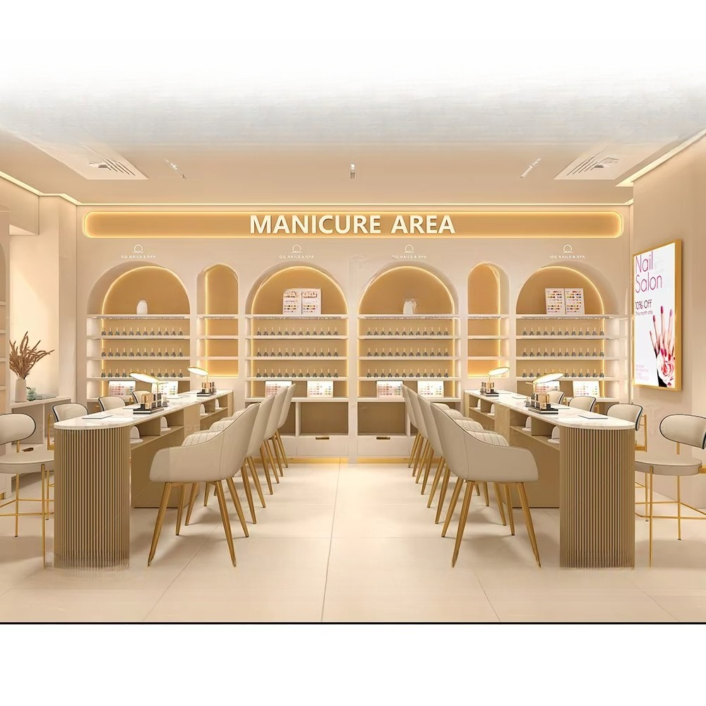 One-Stop Nail Art Spa Salon De - Interior Design Nail Salon บทวิจารณ์และราคา