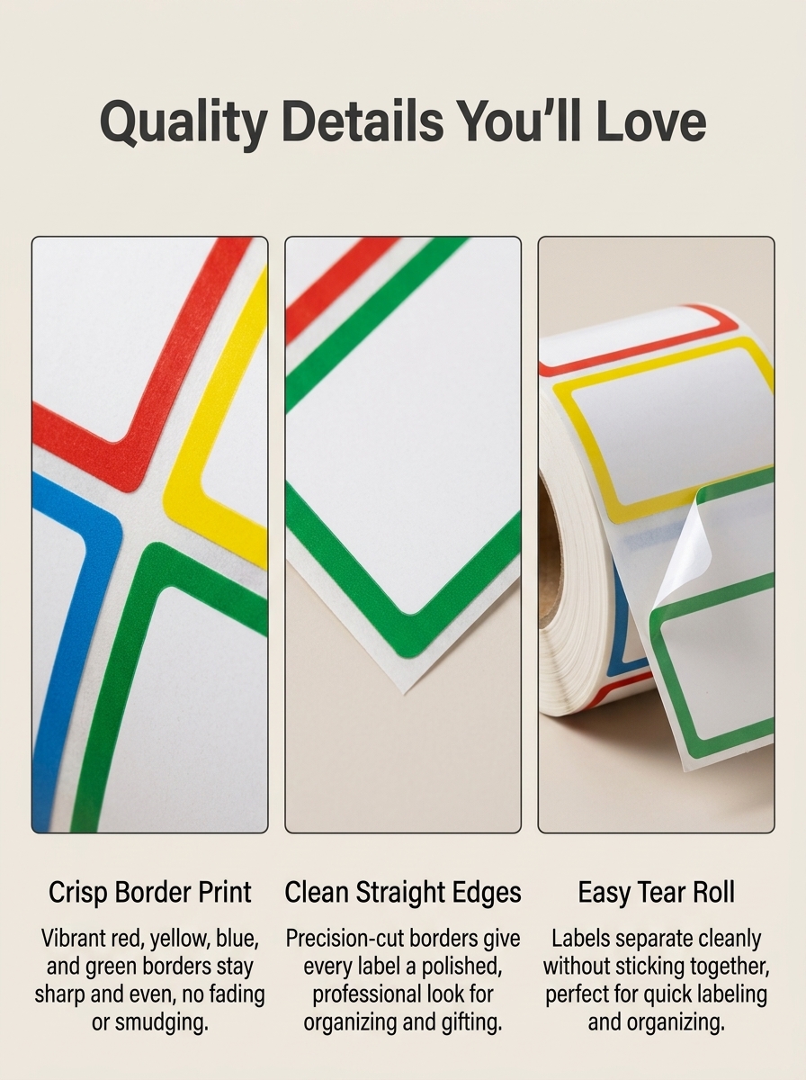 250Pcs/Roll Name Storage Books - Interior Design Kitchen บทวิจารณ์และราคา