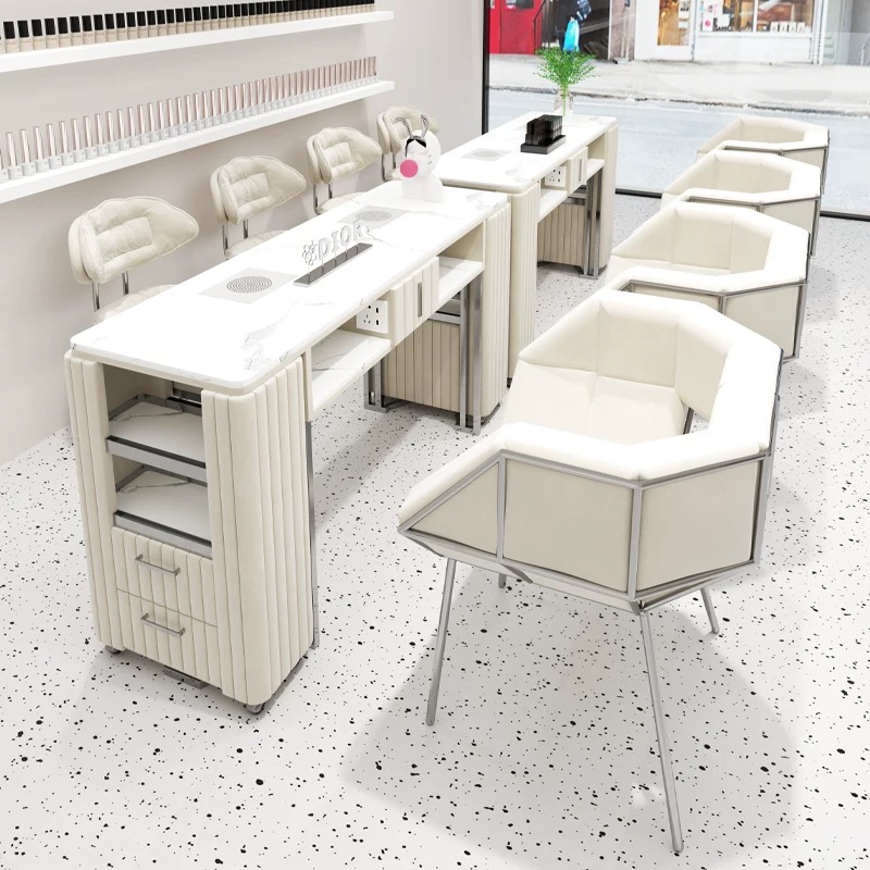 Luxury Modern Beige Nail Art F - Interior Design Nail Salon บทวิจารณ์และราคา