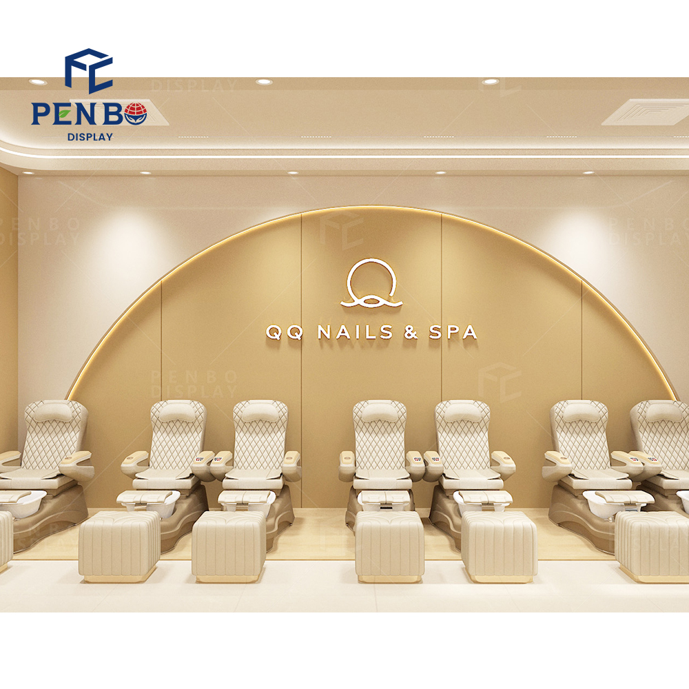 Modern Nail Salon Furniture Na - Interior Design Nail Salon บทวิจารณ์และราคา