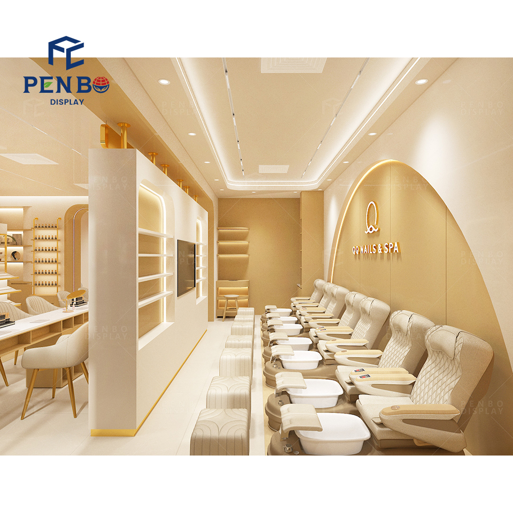 Modern Nail Salon Furniture Na - Interior Design Nail Salon บทวิจารณ์และราคา