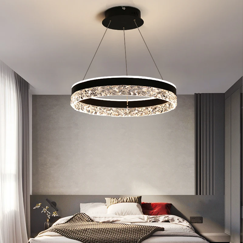 Modern Luxury Crystal LED Pend - Interior Design Kitchen บทวิจารณ์และราคา