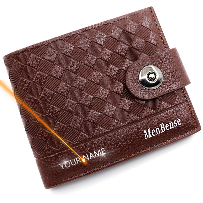 New Short Men Wallets Simple C - Interior Design Name Card บทวิจารณ์และราคา