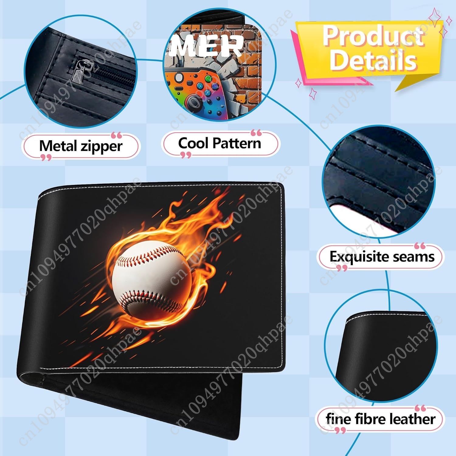 Cool Blocking Leather Wallet f - Interior Design Id บทวิจารณ์และราคา